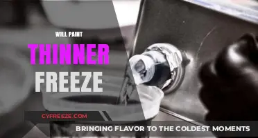 Will Paint Thinner Freeze? Understanding Its Cold Weather Behavior