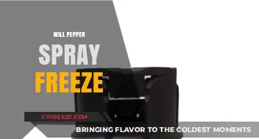 Will Pepper Spray Freeze? Understanding Its Limits in Cold Weather