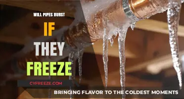 Will Pipes Burst if They Freeze? Understanding the Risks and Prevention