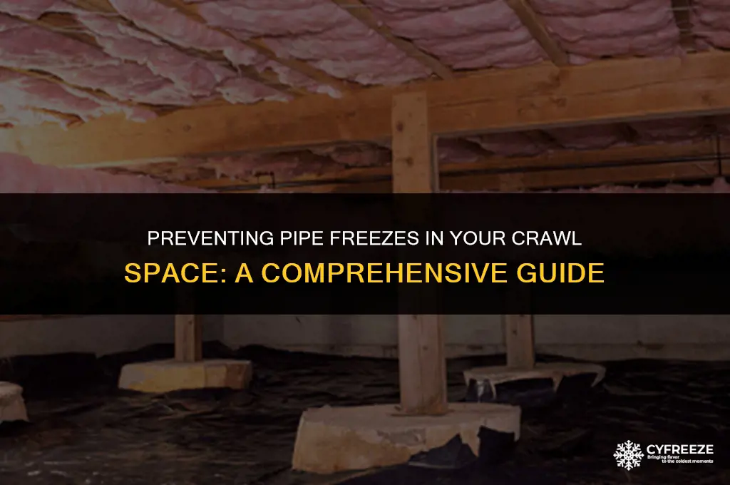 will pipes in crawl space freeze