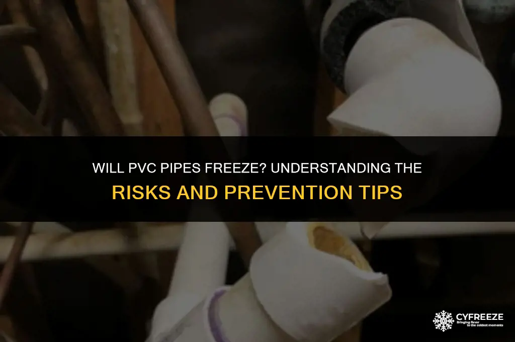 will pvc pipe freeze