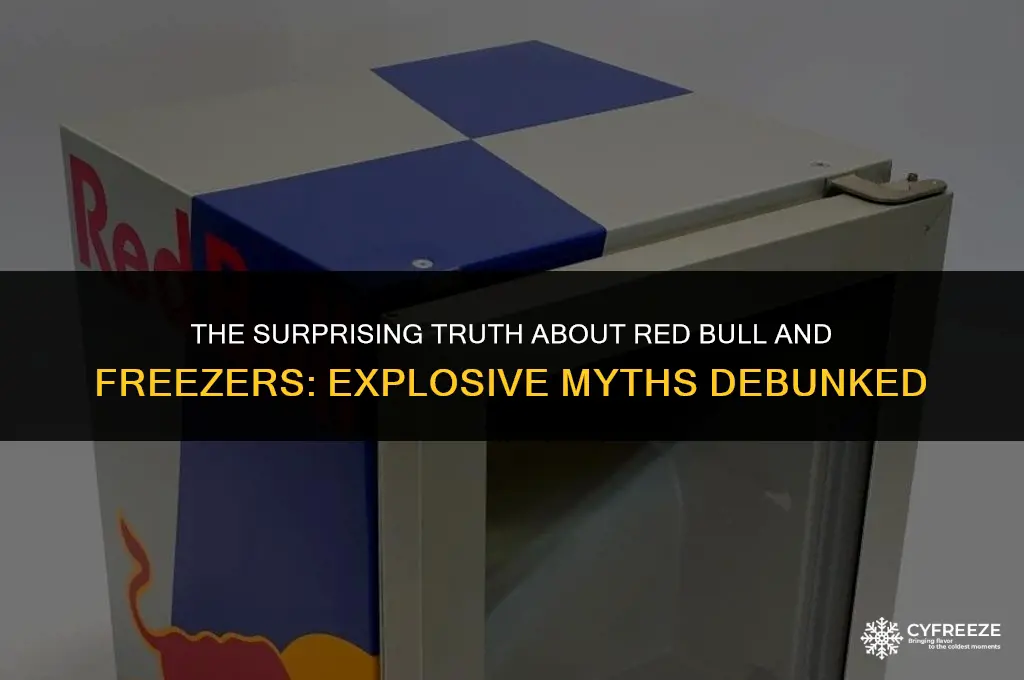 will red bull explode in the freezer