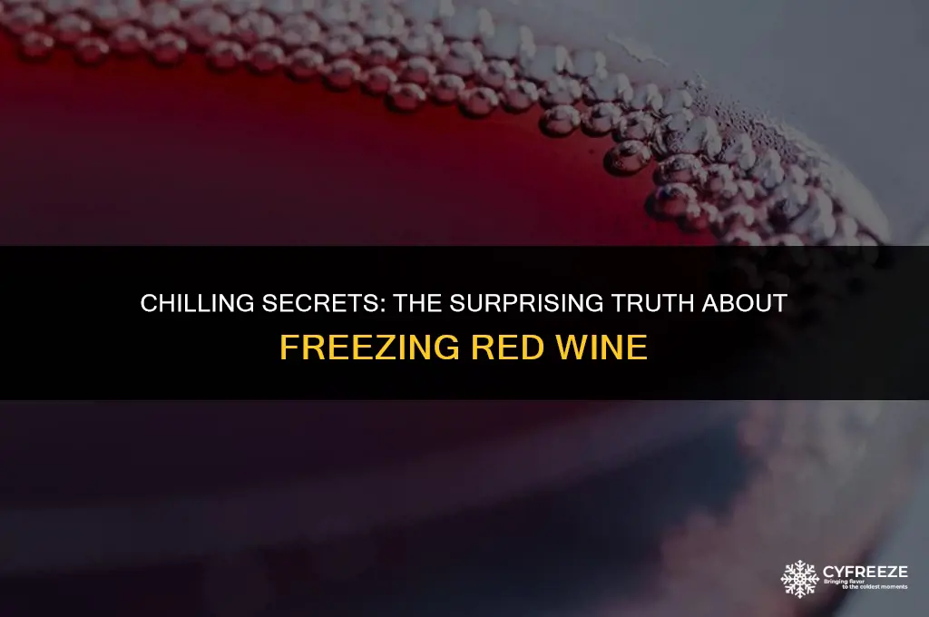 will red wine freeze