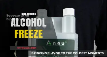 Exploring the Science: Can Rubbing Alcohol Freeze?