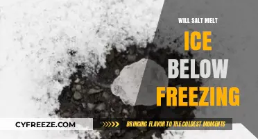 The Science Behind Salt: Can It Melt Ice Below Freezing?