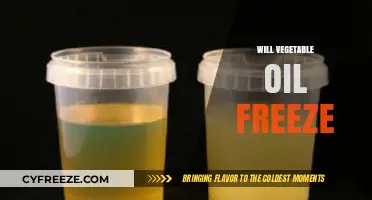 Will Vegetable Oil Freeze? Exploring the Science Behind Cooking Fats