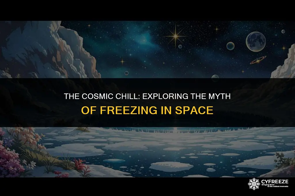 will you freeze in space