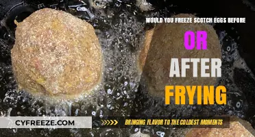 The Great Debate: Freeze Scotch Eggs Before or After Frying?